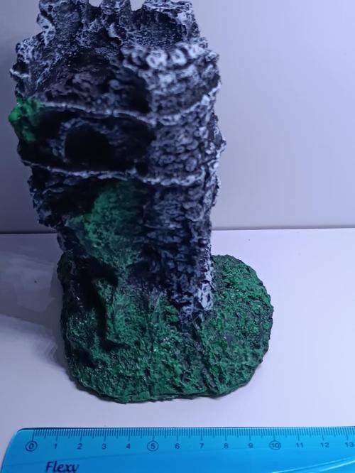 Eski Kule 11x10x14 cm Akvaryum Dekoru