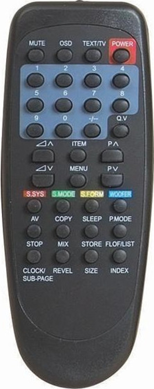 KT PROFİLO TELEFUNKEN 832 TV KUMANDASI