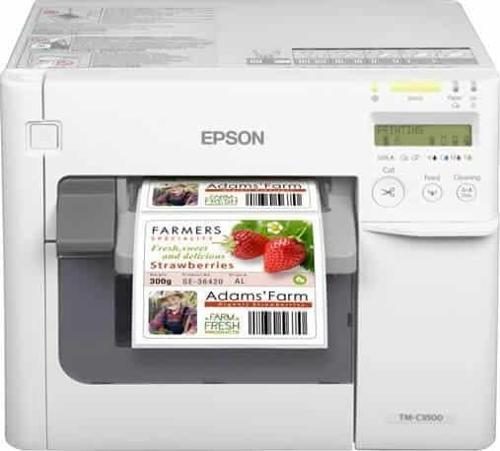 Colorworks TM-C3500 Mürekkep Püskürtmeli Renkli Etiket Yazıcı