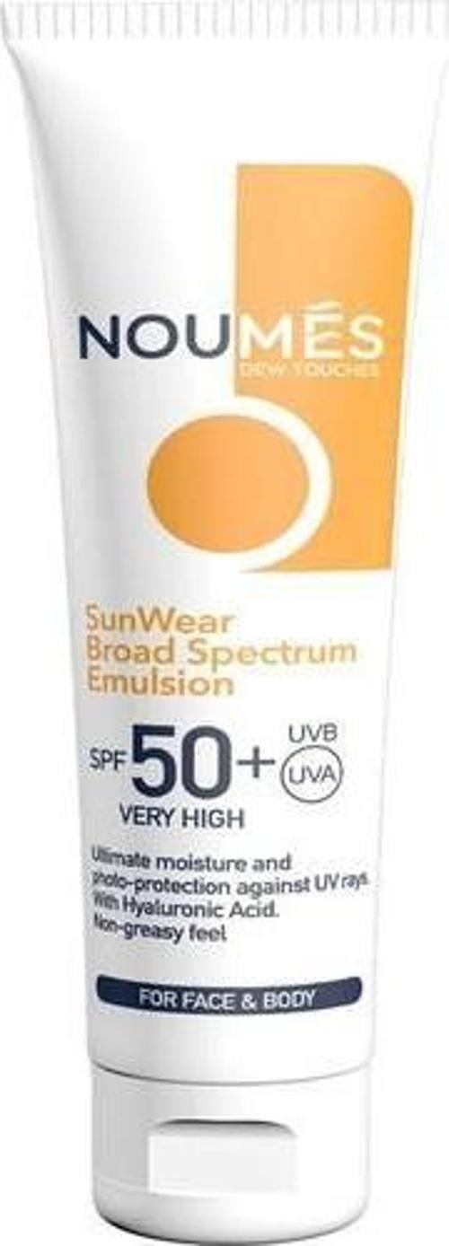 Noumes Güneş Koruyucu Vücut Kremi SPF50+ 150 ml 8684225240001