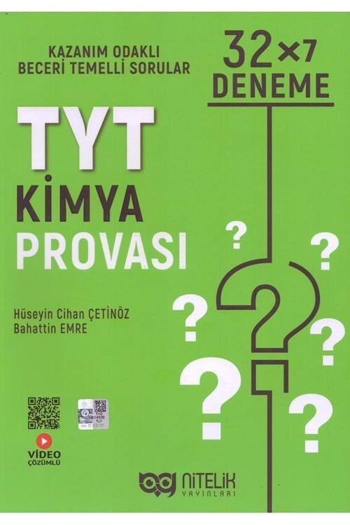 Nitelik Tyt Kimya Provası 32*7 Deneme