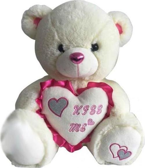 62953 35 cm Kalpli Peluş Ayı