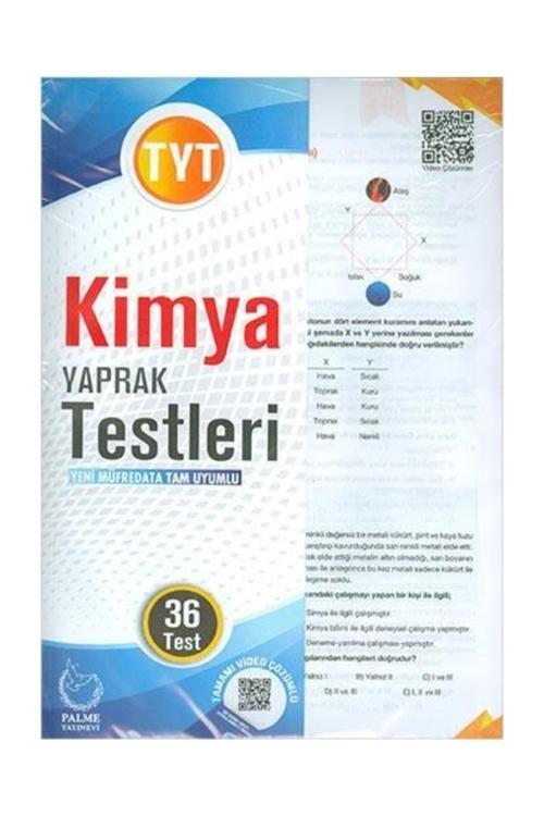 Palme Yayınları Tyt Kimya Yaprak Test