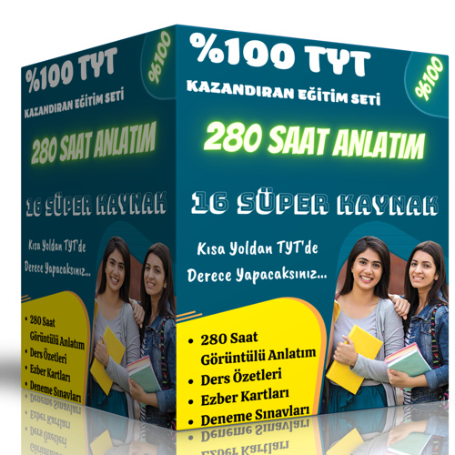 %100 Tyt Kazandıran Eğitim Seti - Enine Boyuna Eğitim