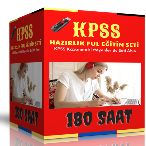 2024 Kpss Ful Hazırlık Görüntülü Eğitim Seti (180 Saat Anlatım) - Enine Boyuna Eğitim