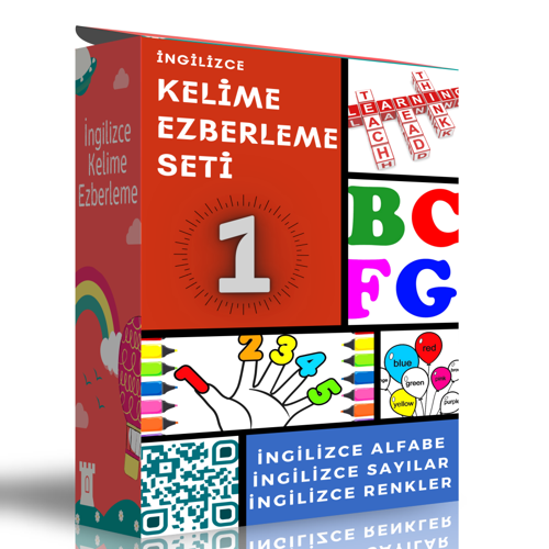 Herkes İçin İngilizce Kelime Ezberleme Modül Kitabı-1 - Enine Boyuna Eğitim