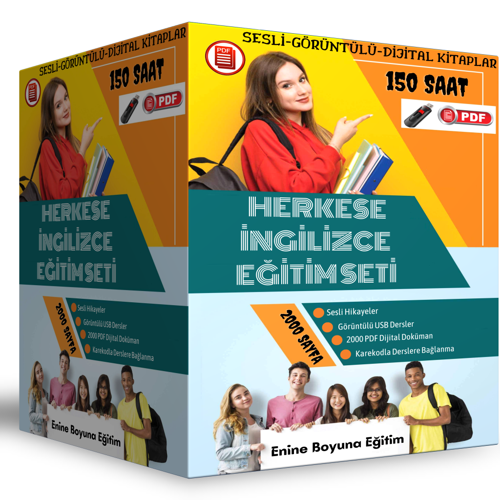Herkese İngilizce Eğitim Seti (150 Saat Anlatım) - Enine Boyuna Eğitim