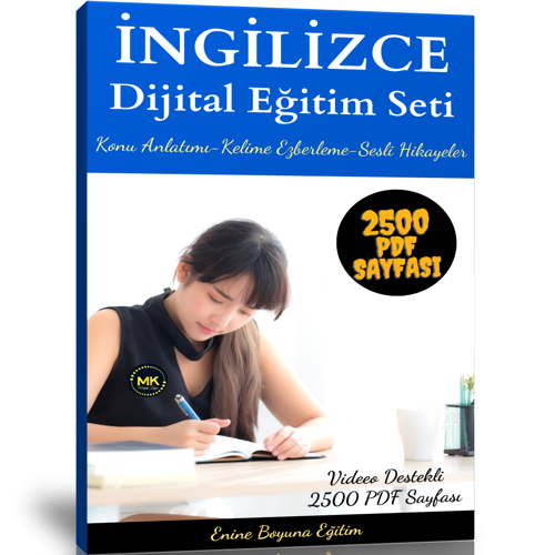 İngilizce Dijital Eğitim Seti (2500 Pdf Sayfası Ve Kodlarla İngilizce) - Enine Boyuna Eğitim