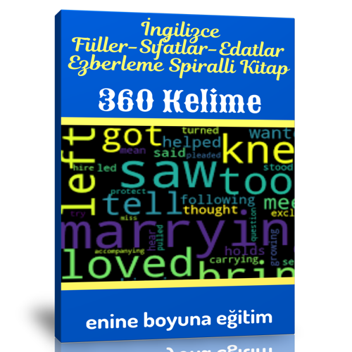 İngilizce Fiiller-Sıfatlar-Edatlar Ezberleme Kitabı - Enine Boyuna Eğitim