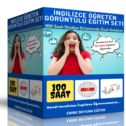 İngilizce Görüntülü Eğitim Seti - Enine Boyuna Eğitim