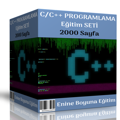 C Programlama Ve C++ Programlama Eğitim Seti - Enine Boyuna Eğitim