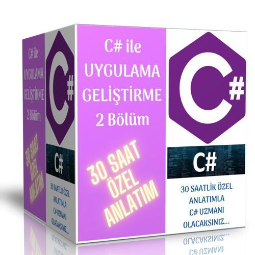 C# İle Uygulama Geliştirme Eğitim Seti (33 Saat Özel Anlatım) - Enine Boyuna Eğitim
