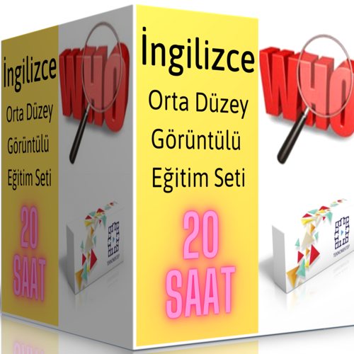 İngilizce Orta Düzey Görüntülü Eğitim Seti - Enine Boyuna Eğitim