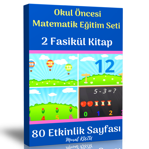 Okul Öncesi Matematik Eğitim Seti (2 Fasikül) - Enine Boyuna Eğitim