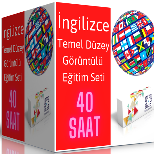 İngilizce Temel Düzey Görüntülü Eğitim Seti - Enine Boyuna Eğitim