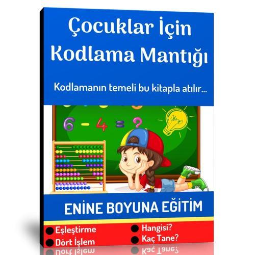 Çocuklar İçin Kodlama Mantığı Seti (2 Kitap) - Enine Boyuna Eğitim