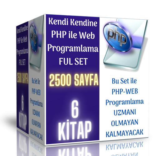 Kendi Kendine Php İle Süper Web Programlama Ful Seti (6 Süper Kitap) - Enine Boyuna Eğitim