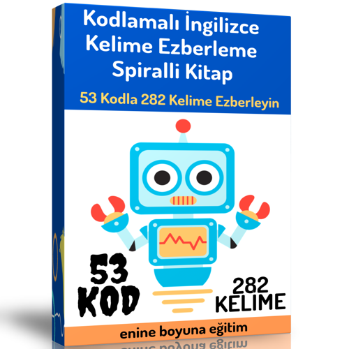 Kodlamalı İngilizce Kelime Ezberleme Kitabı - Enine Boyuna Eğitim
