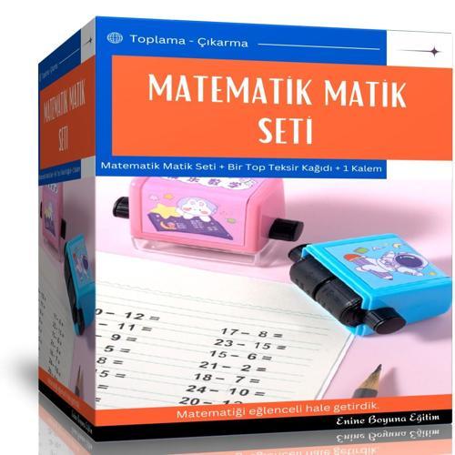 Çocuklar İçin Matematik Matik Seti - Enine Boyuna Eğitim