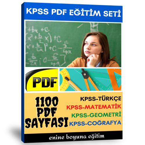Kpss Hazırlık Eğitim Seti (1100 Sayfalık Pdf Kitabı) - Enine Boyuna Eğitim