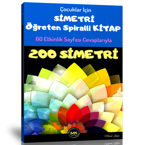 Çocuklara Simetri Öğreten Kitap - Enine Boyuna Eğitim