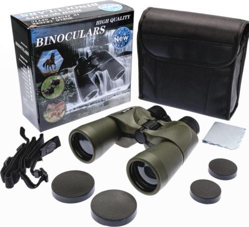 10-30X50 Süper Zoomlu Profesyonel El Dürbünü - 1000M/56M - Yeşil