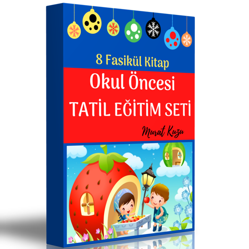 Okul Öncesi Tatil Eğitim Seti - Enine Boyuna Eğitim