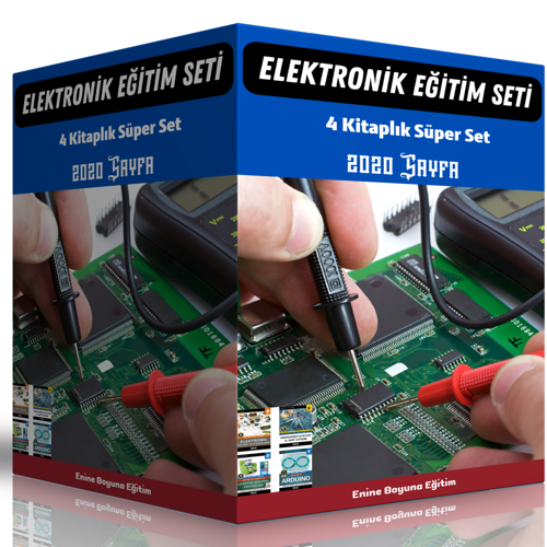 Elektronik Eğitim Seti (4 Süper Kitap) - Enine Boyuna Eğitim