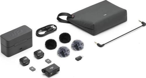 DJI Mic Mini Kablosuz Mikrofon (2tx-1rx-Sharging Case) (DJI Türkiye Karacasulu Garantili)