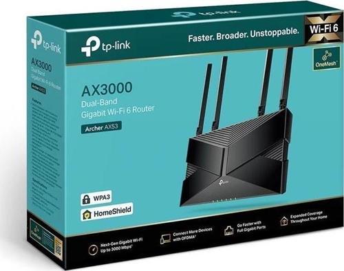 Tp-lınk Archer Ax53 Ax3000 2402mbps Dual Bant Gıgabıt Wı-fı 6 Router