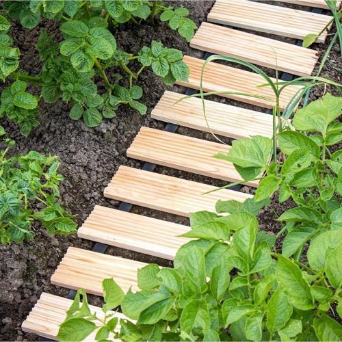 Yürüyüş Bahçe Yolu Ahşap Yolu 250 Cm Veranda Yolu Genişlik 40 Cm