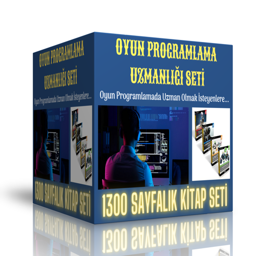 Enine Boyuna Oyun Programlama Uzmanlığı Seti (4 Kitaplık Süper Set) - Enine Boyuna Eğitim