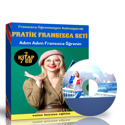 Pratik Fransızca Öğreten Eğitim Seti - Enine Boyuna Eğitim