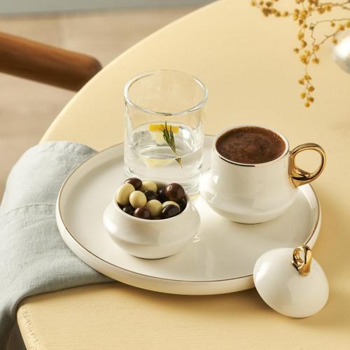 Acıbadem Tek Kişilik Kahve Sunum Seti 80 Ml