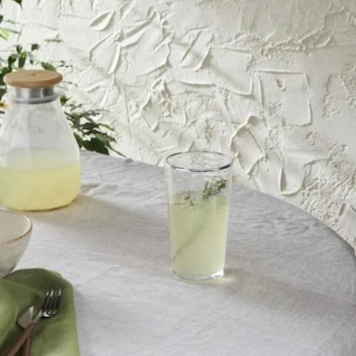 Akroma Transparent Meşrubat Bardağı 590 Ml Platin