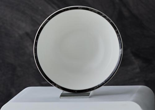 Damalı Çizgi Porselen Salata Kasesi 14 Cm