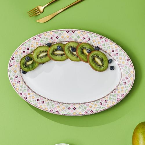 Block Kayık Tabak 36 Cm