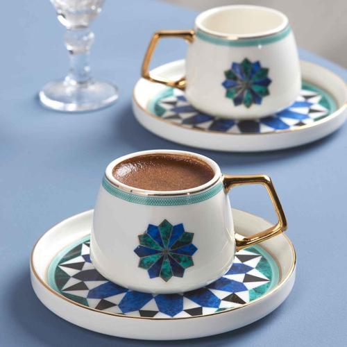 Roman 2 Kişilik Kahve Fincan Takımı 90 Ml