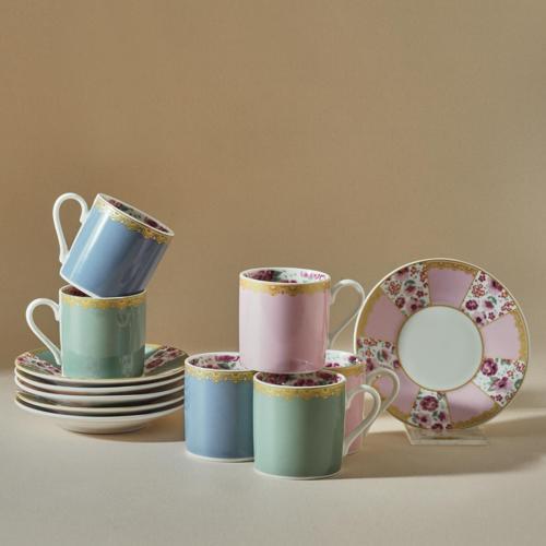 İdil 6 Kişilik Kahve Fincanı 80 Ml