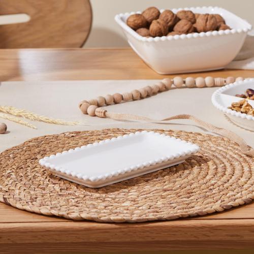 Carmen Perla Kayık Tabak 20 Cm