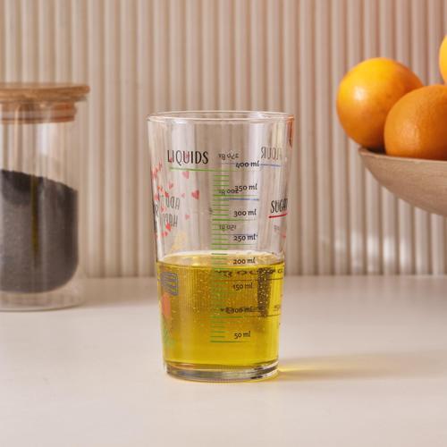 Carme Kırmızı Ölçü Bardağı 550 ml