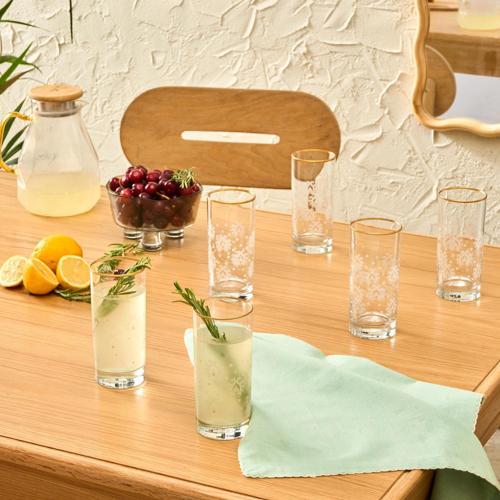 Derya 6'lı Meşrubat Bardağı 380 Ml