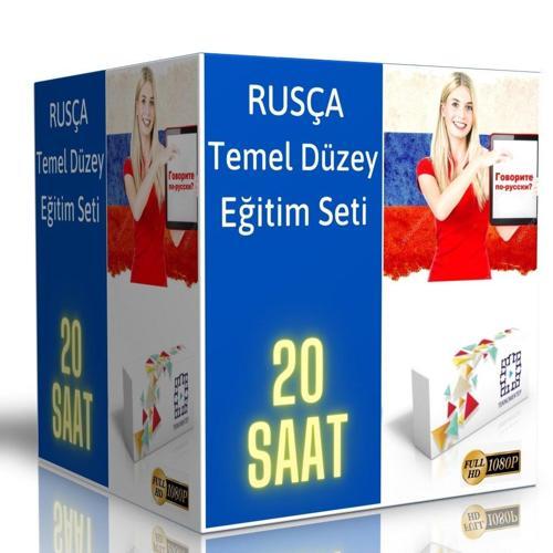 Rusça Temel Düzey Görüntülü Eğitim Seti - Enine Boyuna Eğitim