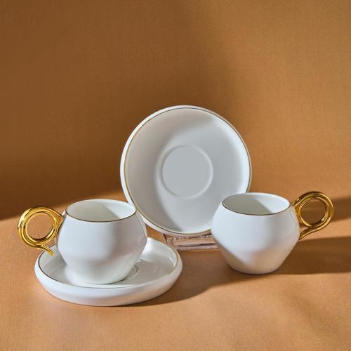 Venüs Gold 2 Kişilik Kahve Fincan Takımı 135 ml