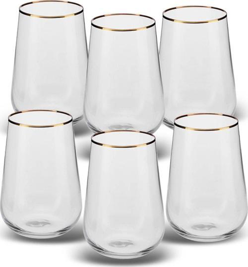 Vireo 6'lı Meşrubat Bardağı Seti 470 Ml Gold