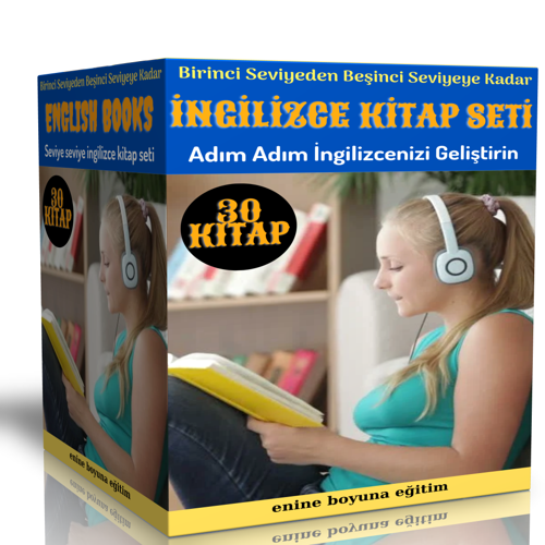 Seviye Seviye İngilizce Kitap Seti (30 Kitap) - Enine Boyuna Eğitim