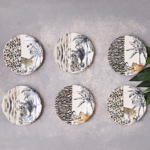 Amazon 6 Kişilik Pasta Takımı 21 cm