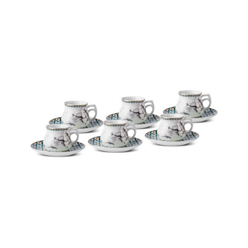 Nepal 6 Kişilik Kahve Fincanı 80 Ml
