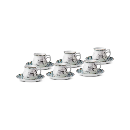 Nepal 6 Kişilik Kahve Fincanı 80 Ml