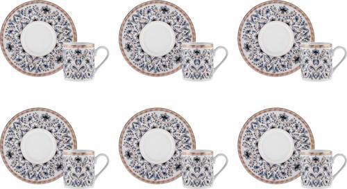 New Delft Blue 6 Kişilik Kahve Fincan Takımı 100 Ml